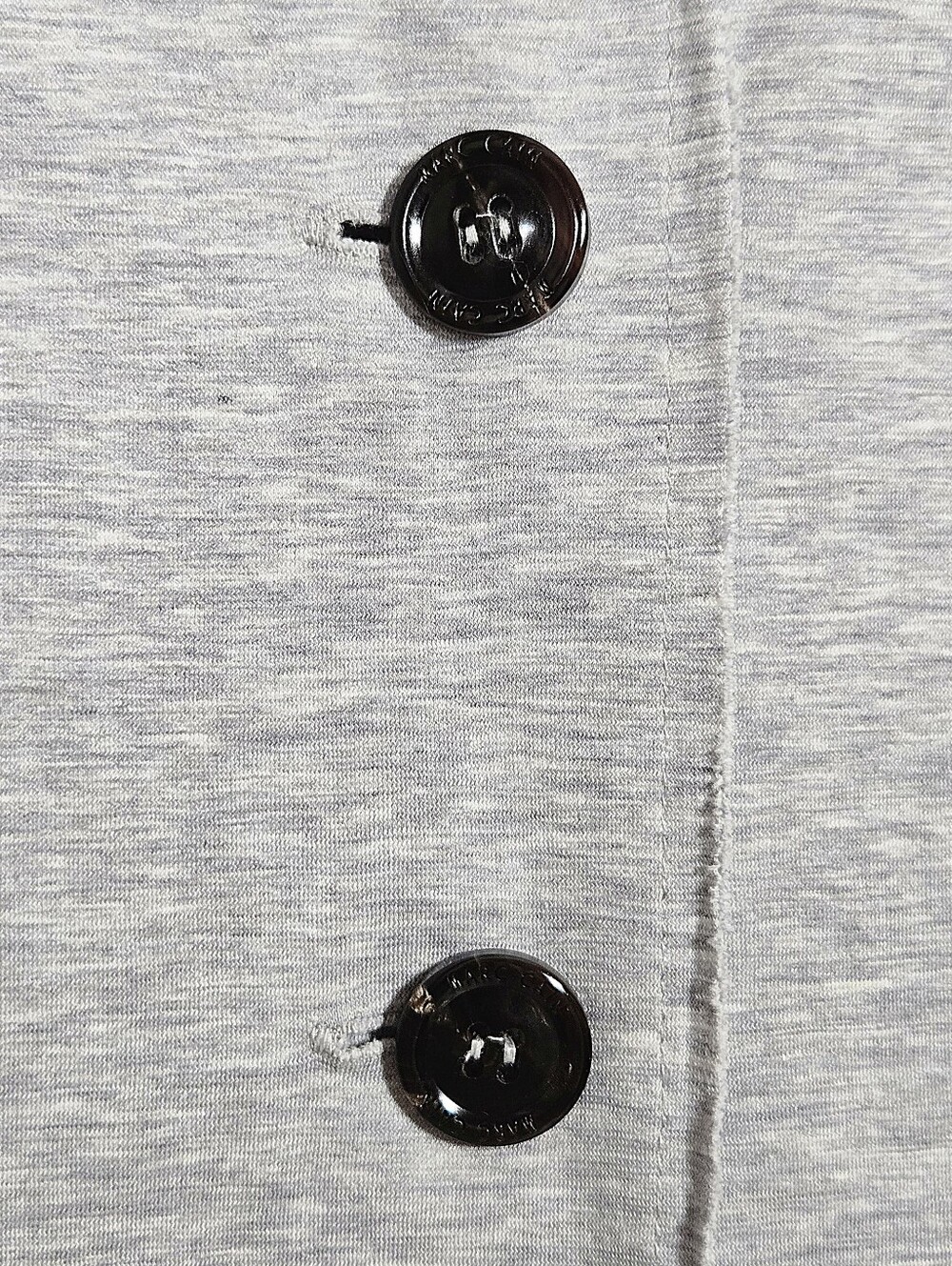 Marc Cain Light Grey 100% Cotton Blazer, Size N4 (8) ~ VGUC - Picture 3 of 11